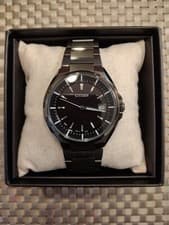 Citizen Attesa CB3015-53E Titanium Eco-Drive Watch Unisex 40mm Black DLC Used