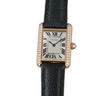 Cartier Tank Louis 22mm 18k RG Diamond Bezel WJTA0010 - 2018