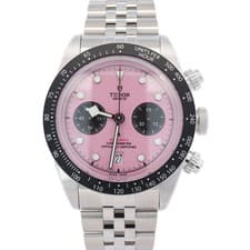 Tudor Black Bay 41mm Pink Dial Watch Ref# 79360N