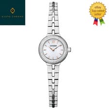 CITIZEN Kii:  EG2981-57A Silver Eco-Drive analog Woman Japan Watch NEW