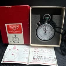 TAG HEUER HEUER Trackmaster Stopwatch HS8032 Vintage Used