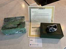 Rolex Date 15010 Silver Dial Engine-Turned Bezel Steel 34mm Automatic Watch