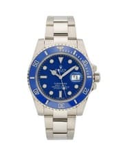 Rolex Submariner / White Gold Smurf Dial / 2013/ 11619LB