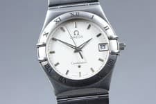 Vintage "Near Mint+++" Omega Constellation Cal.1532 White Quartz Men Watch JAPAN