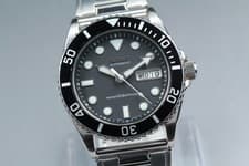 [Near MINT] Seiko Diver's 7S26-0040 SKX031 Automatic Black Men Watch From JAPAN