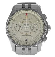 Breitling Bentley Mark VI P26362 Chronograph Date Platinum Steel 42MM Automatic