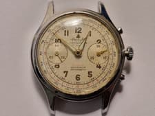 vintage Actua Swiss Chronograph Watch Landeron 48 Project watch