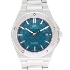 IWC Ingenieur IW328903 40mm Stainless Steel Aqua Dial Automatic Date Box #KN097