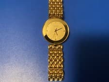 RADO Florence 129.3743.2 Date gold Dial Quartz Men's Watch - No Box, Pre Owned