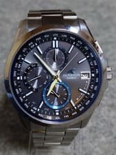 Casio Oceanus Men's Black Dial Watch OCW-T2600-1AJF Tested Japan Used F/S