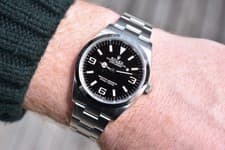 2025 Rolex Explorer 36 Stainless Steel Black Dial 124270 Full Set