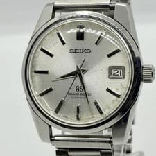 Seiko Grand Seiko 5722-9990 Date Stainless Steel Manual Winding Mens Watch Auth