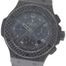 HUBLOT Big Bang All Black Carbon 301.QX.1740.RX Chronograph AT Men's_940210