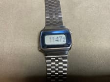 SEIKO D031-402A Digital Quartz Watch Vintage Dot Matrix Multi Language Working