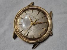 an early vintage Bulova watch gold plated cal 11ALAC size 33.5mm