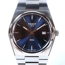 Tissot PRX T137.410.11.041.00 Blue Dial Quartz 40mm Sapphire Watch NEW