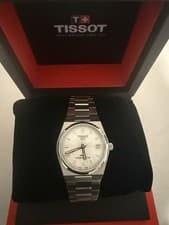 Tissot PRX Powermatic 80 Automatic Watch 35mm Mother of Pearl Dial with B&P 🔥