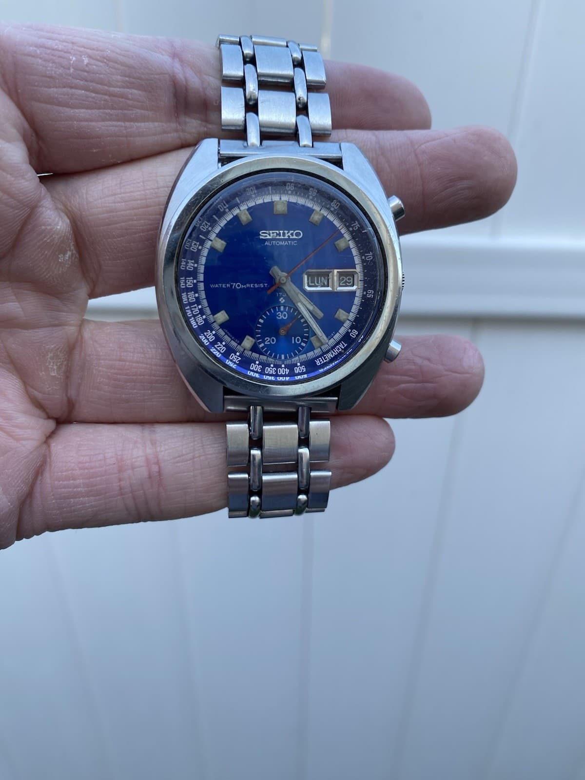 1969 Seiko Automatic Chronograph 6139-6019 “Bruce Lee” All Original