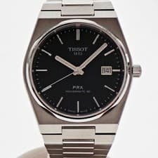 Used TISSOT PRX Powermatic 80 T137.407.11.091.00 Automatic Green Dial Watch