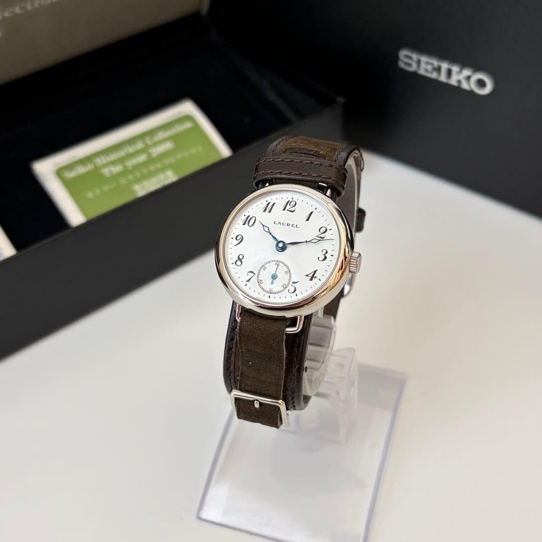 Seiko Laurel Historical Collection Manual Watch 4S28-0040 Limited Small Seconds