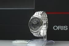 【NEAR MINT in Box】ORIS Artelier 7591 Skeleton Silver 30m Automatic Men's Watch