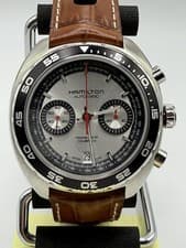 Hamilton H357560 Pan Euro Chronograph Automatic Winding - Silver Dial