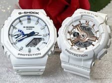 Casio G-Shock GA-2100HDS-7AJF Men White Octagon Dial Resin Watch