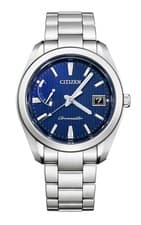 The Citizen AQ1050-50L Blue Dial Solar Stainless Eco-Drive Watch Men Japan NEW