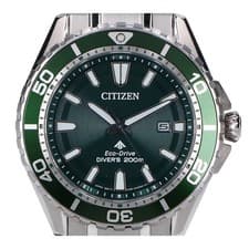 Citizen Promaster MARINE BN0199-53X Green Dial Eco-Drive Diver 200m Men Watch