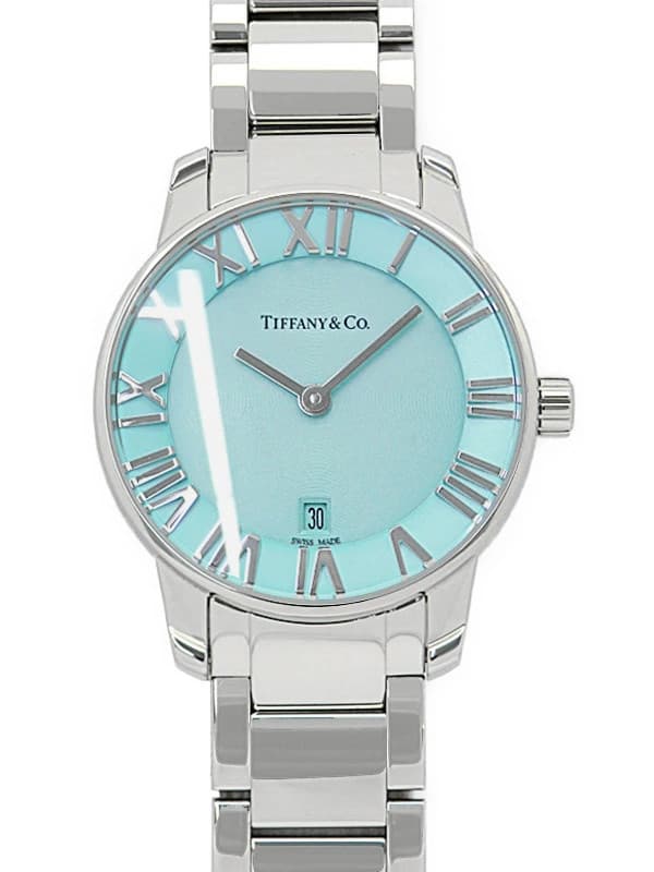 Tiffany & Co. Atlas 2-Hand Quartz Watch 63452807 29mm Ladies