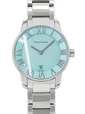 Tiffany & Co. Atlas 2-Hand Quartz Watch 63452807 29mm Ladies