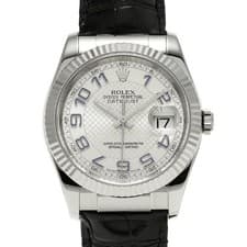 ROLEX Datejust 116139 Silver Case Size 36 x 36 mm Men's Used Watch #41121