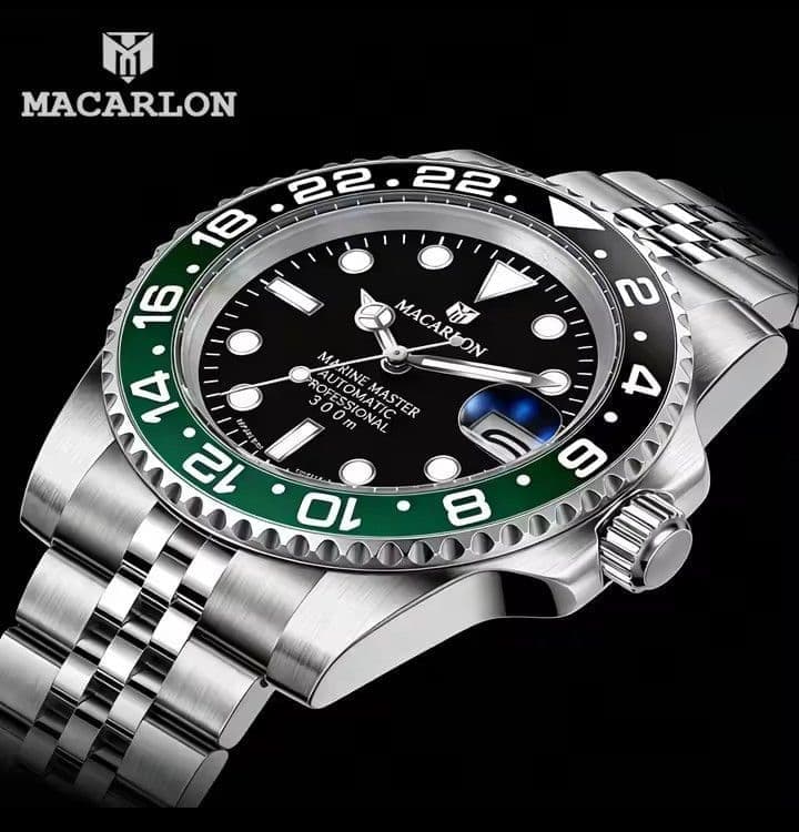 MACARLON MARINE MASTER Automatic, 300m water resistant