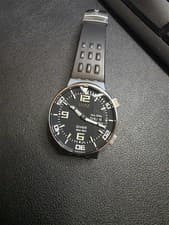 MIDO 8370 Day Date Automatic Men's Wristwatches Stainless steel rubber Rank B