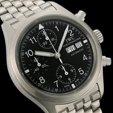 IWC Flieger Chronograph IW370607 3706-007 Stainless Steel #SU112