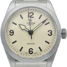 TUDOR Ranger Watch 39UNIT M79950-0008 Stainless Steel mensWatch beige brand-...