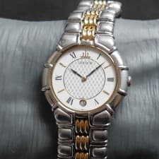 SEIKO Credor Entrata 9579-6000 Quartz Watch Gold Silver JP