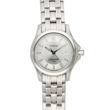 OMEGA SeaMaster Ladies Date Quartz 120m 2571.32 586 AB Rank 89 Used from JAPAN