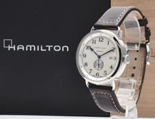[NEAR MINT] Hamilton Khaki Navy Pioneer H784650 Automatic 40mm White Men's Watch