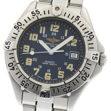 BREITLING Colt A57035 Date Navy Dial Quartz Men's Watch_949579