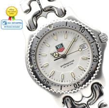 [NEAR MINT] TAG Heuer Professional WG1112-K0 200M White Dial Qz Men's Watch