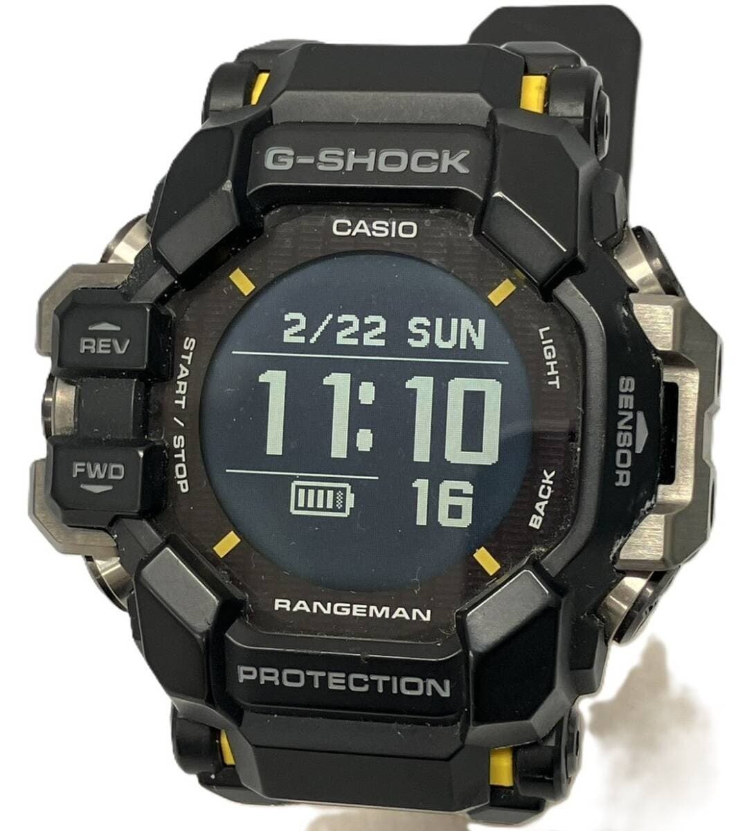CASIO G-SHOCK MASTER OF G Rangeman GPR-H1000-1JR Black Men's Wrist Watch