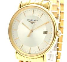 LONGINES Grand ClassicL 4.720.2 Vintage Quartz  Men's Watch Gold Date