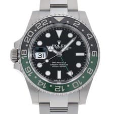 ROLEX GMT Master II 126720VTNR black 3 row oyster bracelet Random Number sec...