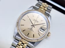 Tudor Prince Date 74000 Automatic 34mm Steel Gold Vintage Watch Classic