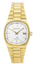Bulova Super Seville White Dial Quartz Casual Bracelet Men's Watch 97B223