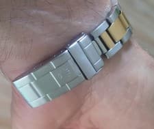 Rolex vintage 16613 Submariner 20mm 18k/steel model 93153/493 half bracelet