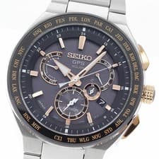Seiko Astron GPS Solar Radio Men's Watch 8X53 0AV0 2 SBXB125 Used