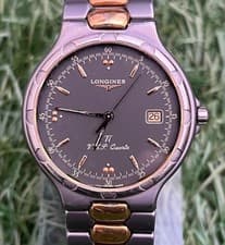 Longines Conquest VHP Men's Watch Gray Dial 3-Hand Vintage Date
