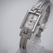 Givenchy 157 Timepiece Bracelet Watch Silver Finish 17mm Small Authentic